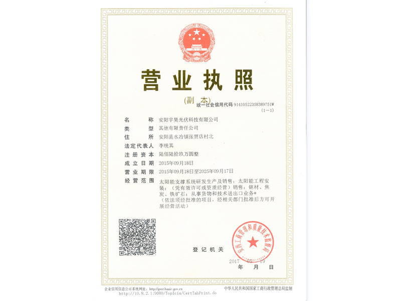 business license