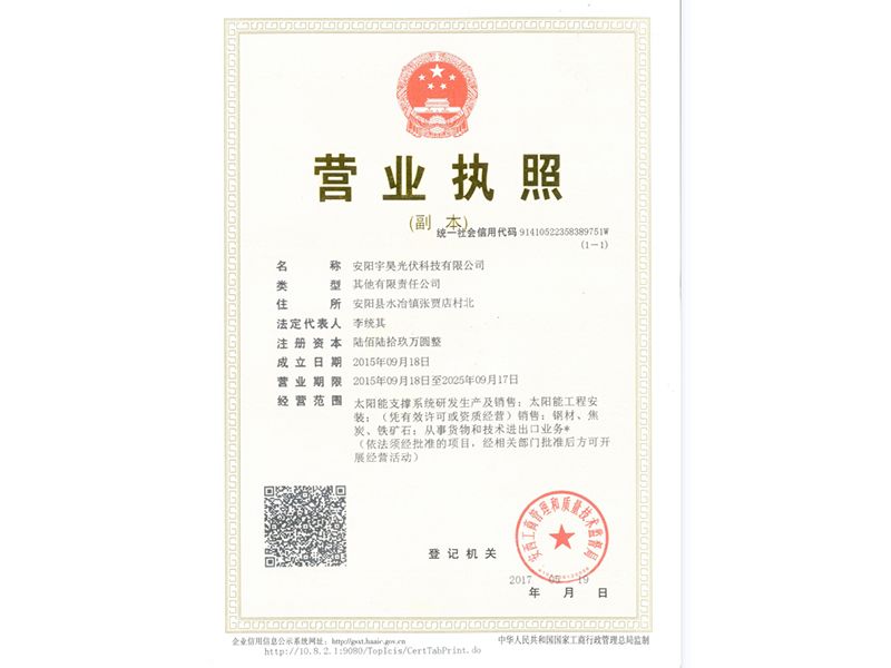 business license