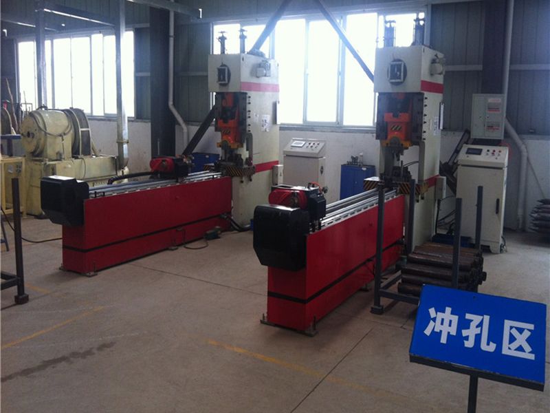 Punching area